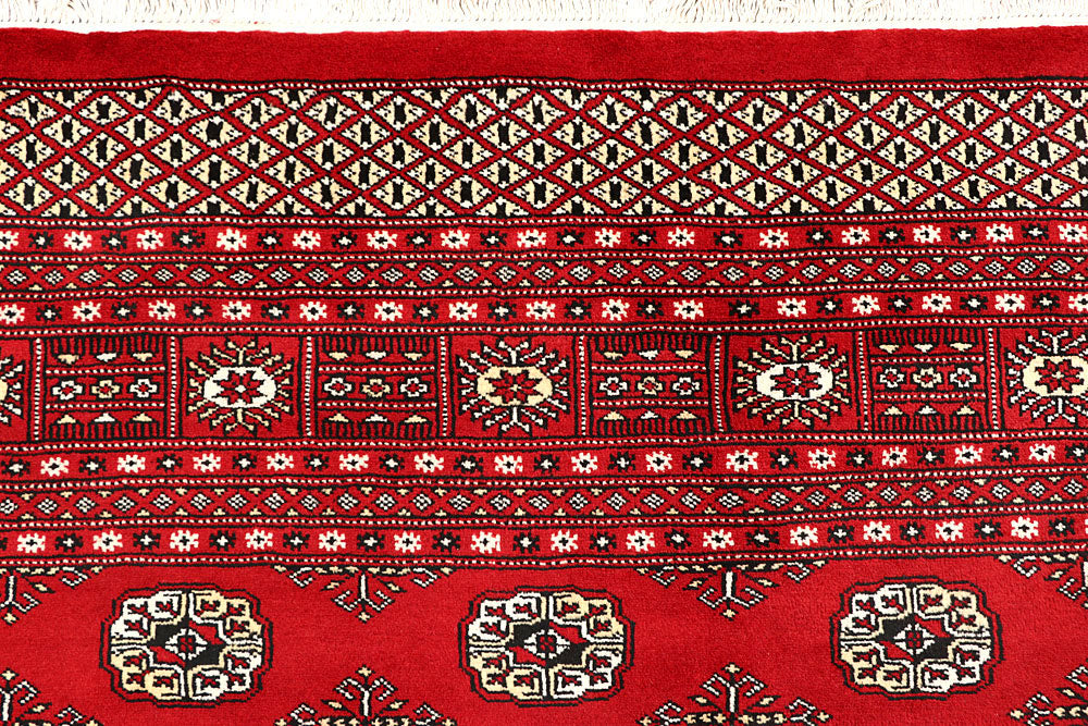 Firebrick Bokhara 9' x 12' - No. 59847 - ALRUG Rug Store