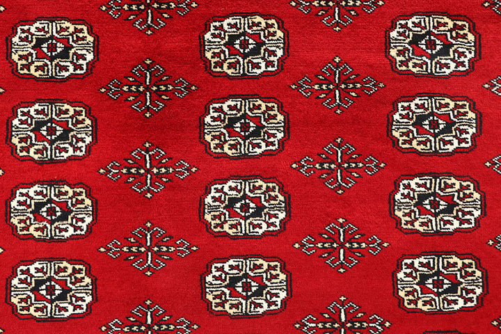 Firebrick Bokhara 9' x 12' - No. 59847 - ALRUG Rug Store