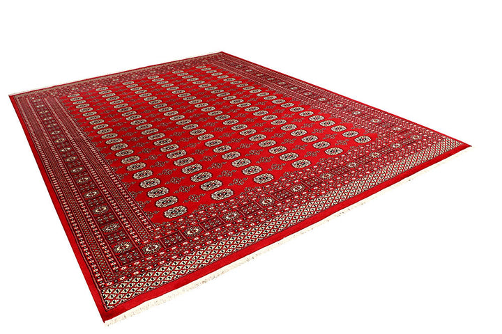 Firebrick Bokhara 9' x 12' - No. 59847 - ALRUG Rug Store
