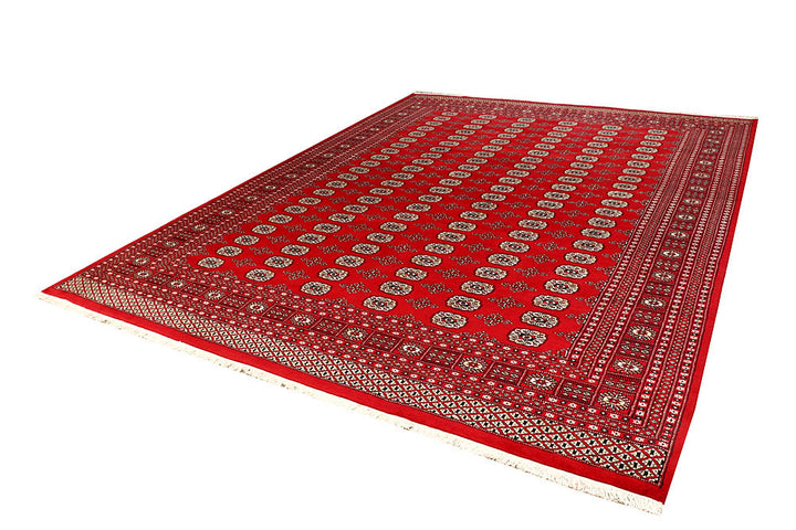Firebrick Bokhara 9' x 12' - No. 59847 - ALRUG Rug Store