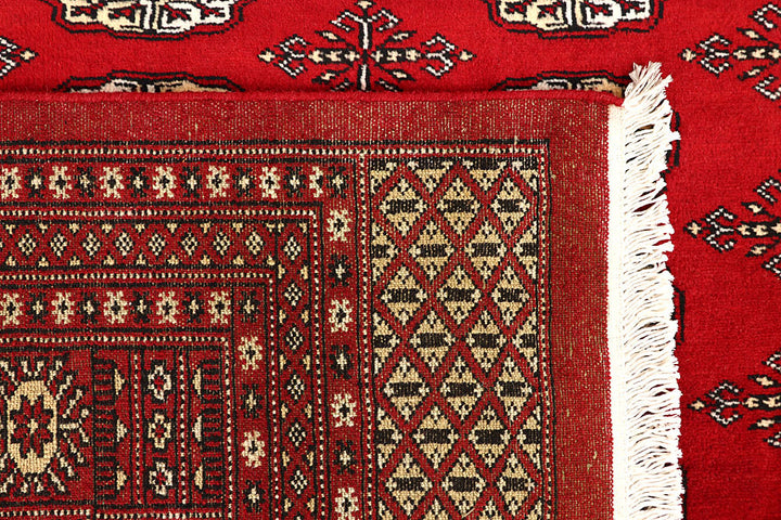 Firebrick Bokhara 9' x 12' - No. 59847 - ALRUG Rug Store