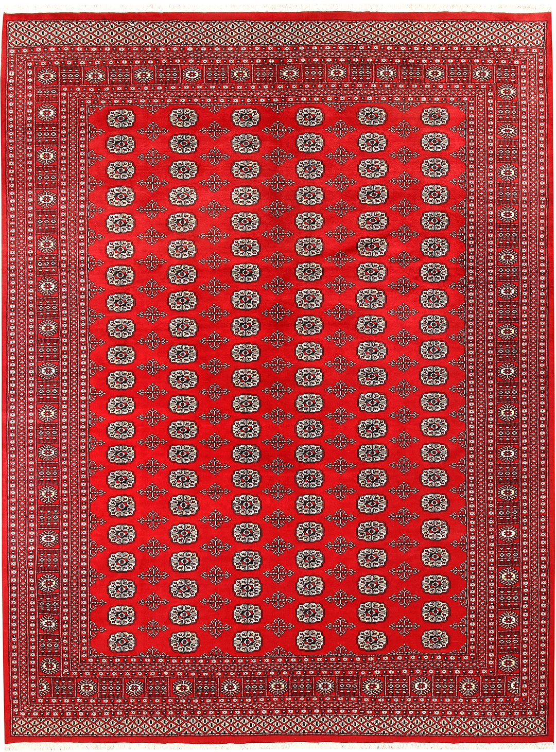 Firebrick Bokhara 9' x 12' - No. 59847 - ALRUG Rug Store