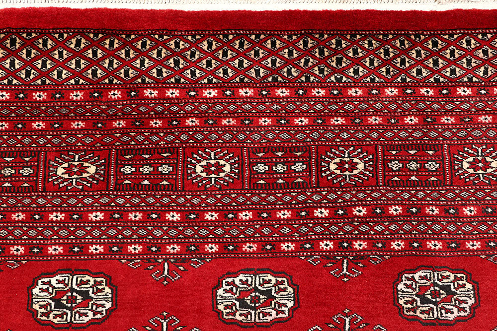 Firebrick Bokhara 9' 5 x 12' 6 - No. 59849 - ALRUG Rug Store