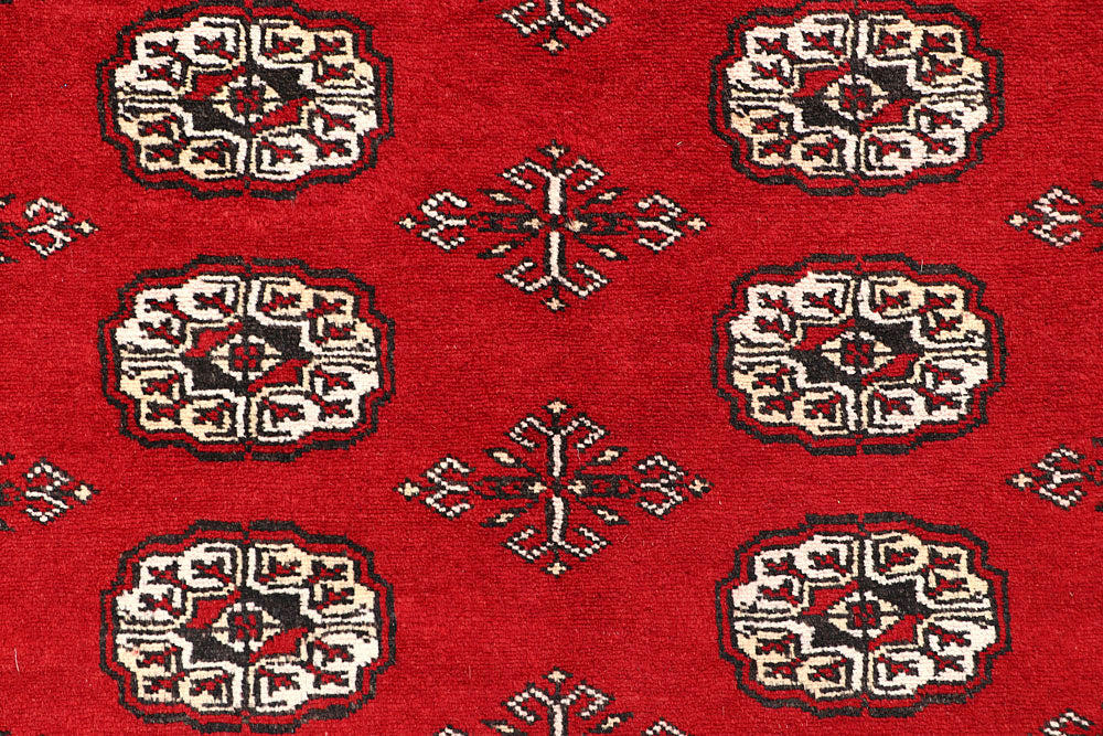 Firebrick Bokhara 9' 5 x 12' 6 - No. 59849 - ALRUG Rug Store