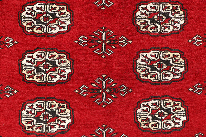 Firebrick Bokhara 9' 5 x 12' 6 - No. 59849 - ALRUG Rug Store