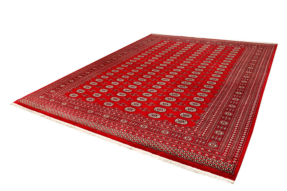 Firebrick Bokhara 9' 5 x 12' 6 - No. 59849 - ALRUG Rug Store