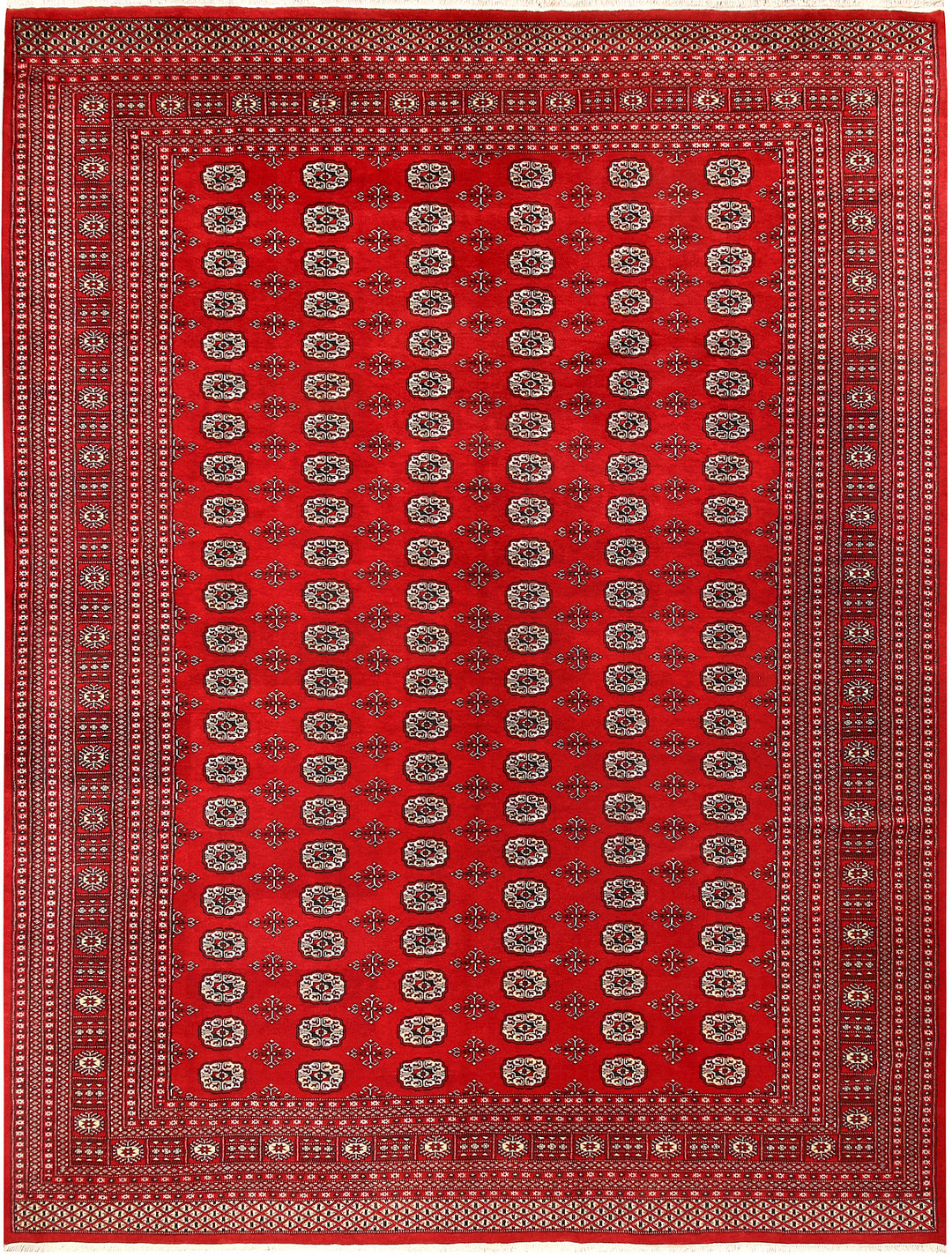 Firebrick Bokhara 9' 5 x 12' 6 - No. 59849 - ALRUG Rug Store