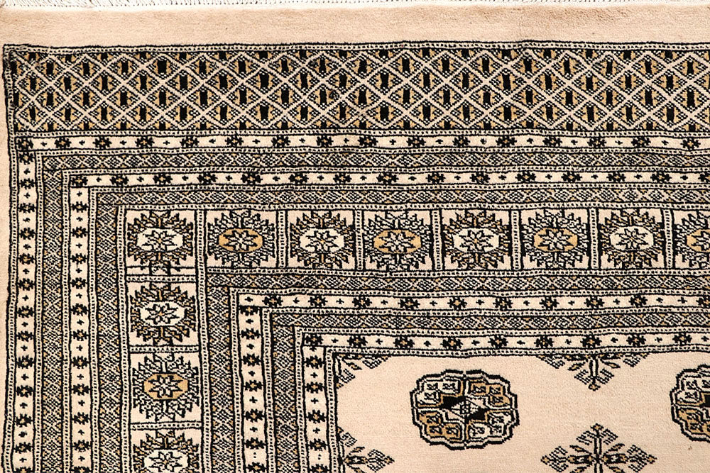 Bisque Bokhara 9' 2 x 12' - No. 59852 - ALRUG Rug Store