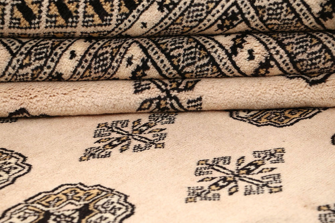 Bisque Bokhara 9'  2" x 12' " - No. QA54851