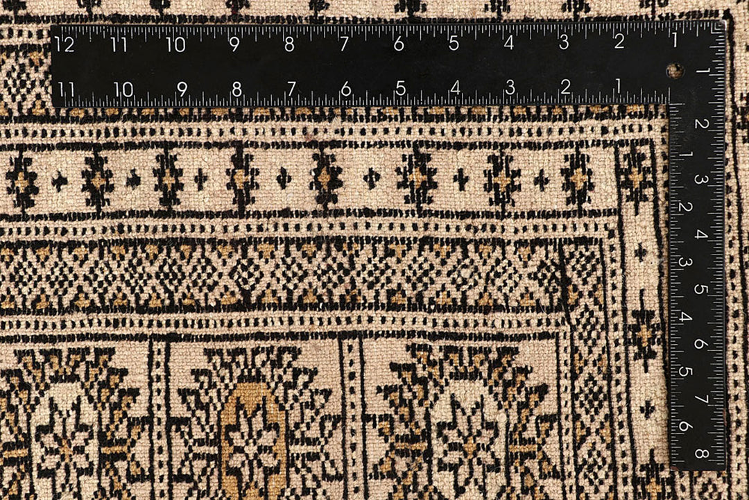 Bisque Bokhara 9'  2" x 12' " - No. QA54851