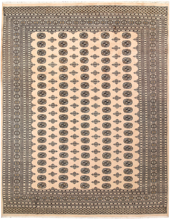 Bisque Bokhara 9'  2" x 12' " - No. QA54851