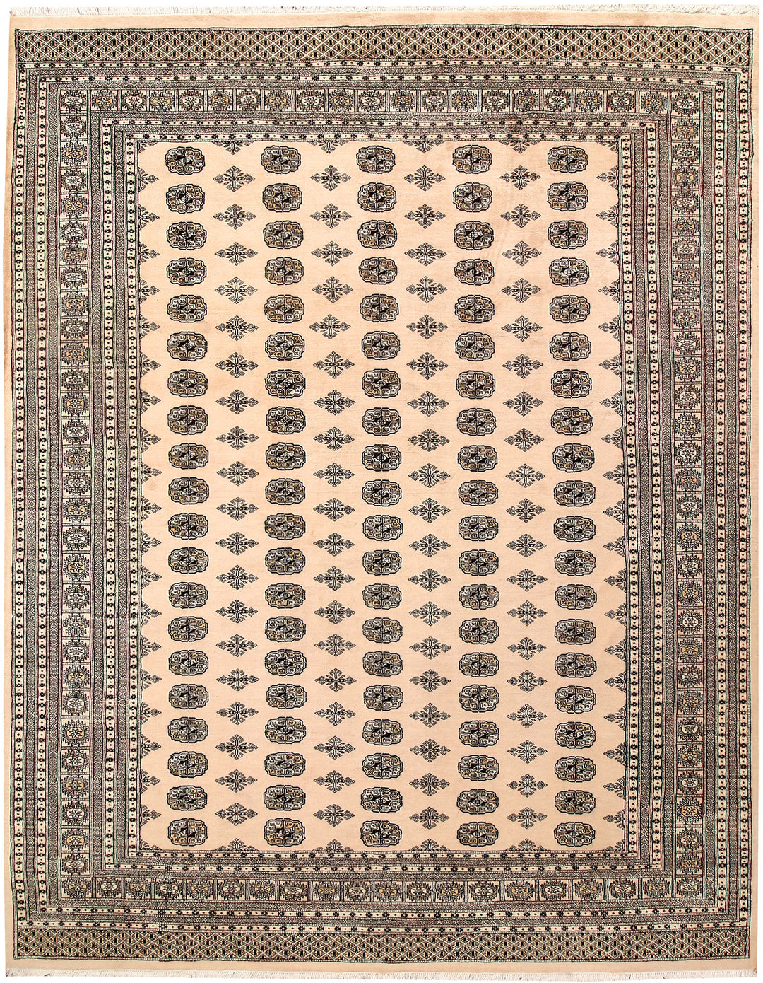 Bisque Bokhara 9' 2 x 12' - No. 59852 - ALRUG Rug Store