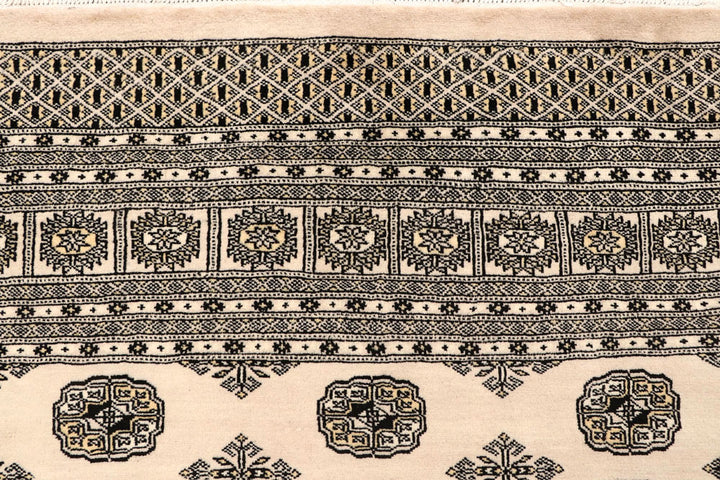 Blanched Almond Bokhara 9' 2 x 12' - No. 59853 - ALRUG Rug Store