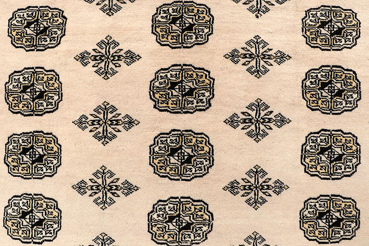 Blanched Almond Bokhara 9' 2 x 12' - No. 59853 - ALRUG Rug Store