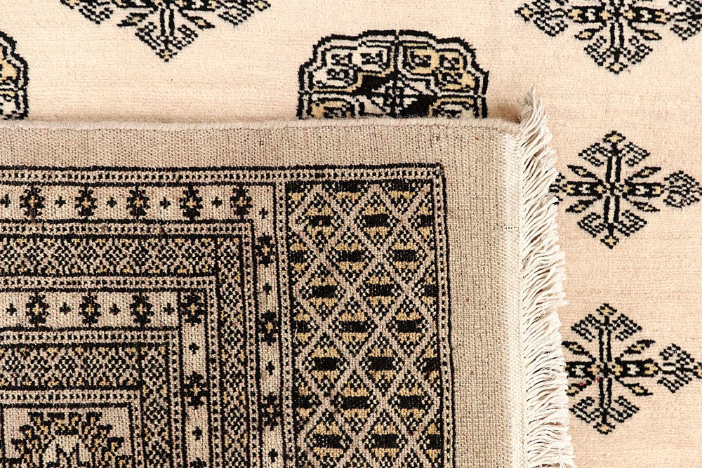 Blanched Almond Bokhara 9' 2 x 12' - No. 59853 - ALRUG Rug Store