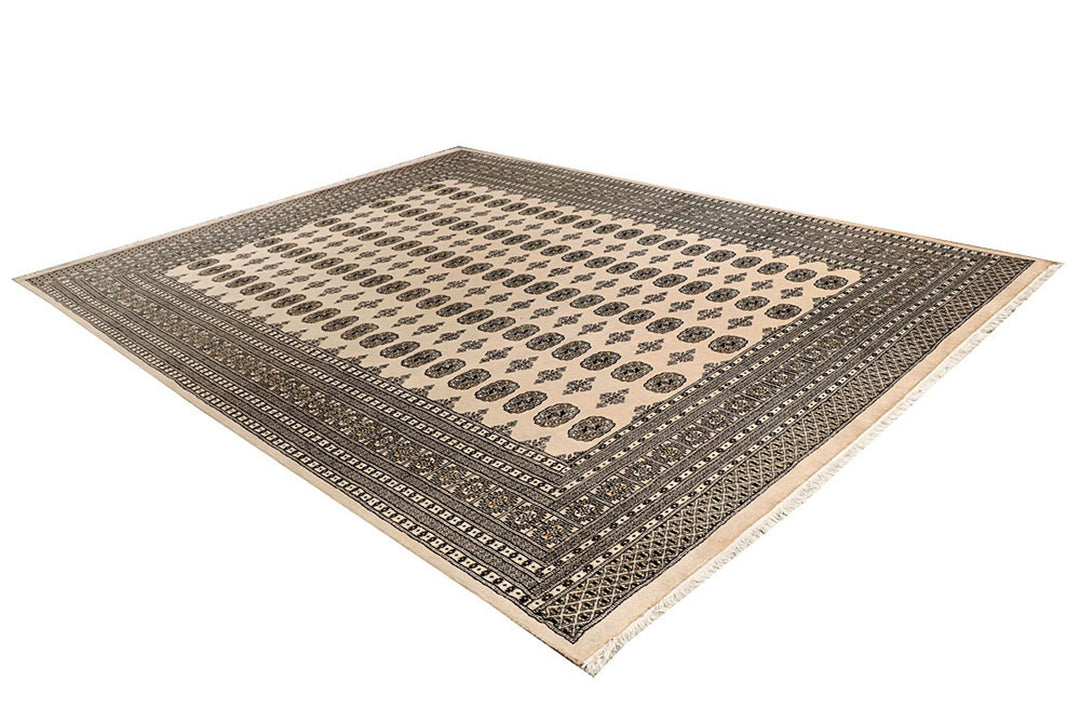 Blanched Almond Bokhara 9'  2" x 12' " - No. QA44265