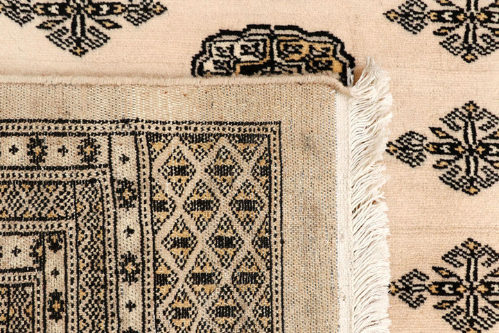 Blanched Almond Bokhara 9' 2 x 12' - No. 59854 - ALRUG Rug Store