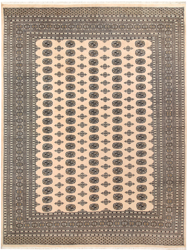 Blanched Almond Bokhara 9'  2" x 12' " - No. QA44265