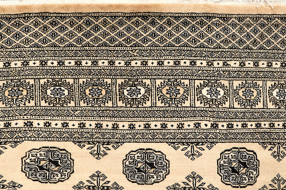 Bisque Bokhara 9' x 12' 3 - No. 59855 - ALRUG Rug Store