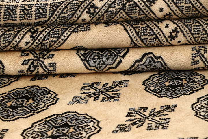 Bisque Bokhara 9' x 12' 3 - No. 59855 - ALRUG Rug Store