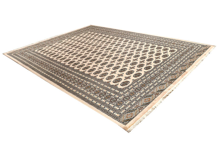 Blanched Almond Bokhara 9' x 12' 3 - No. 59856 - ALRUG Rug Store