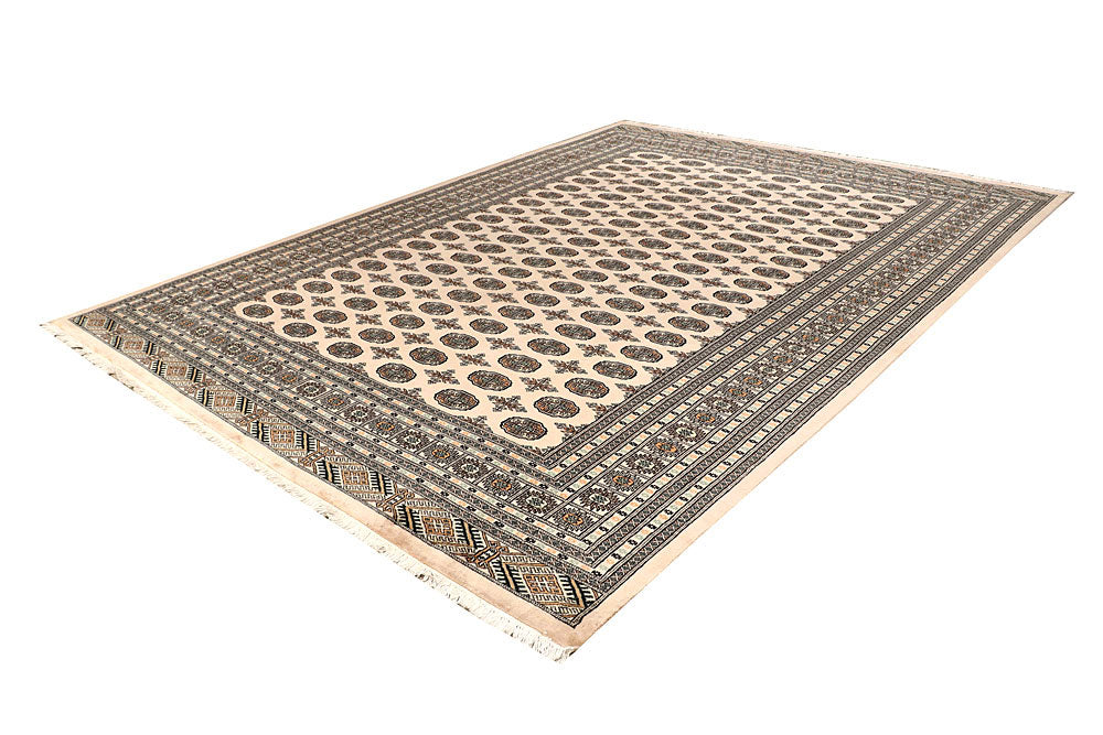 Blanched Almond Bokhara 9' x 12' 3 - No. 59856 - ALRUG Rug Store