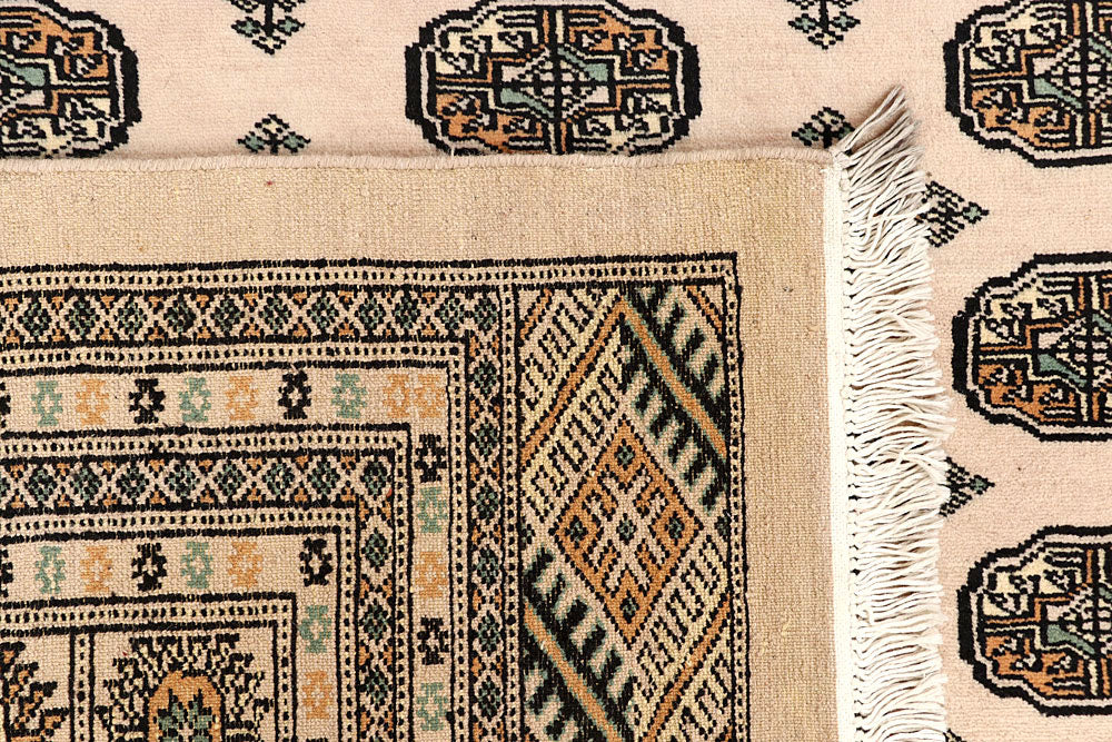 Blanched Almond Bokhara 9' x 12' 3 - No. 59856 - ALRUG Rug Store