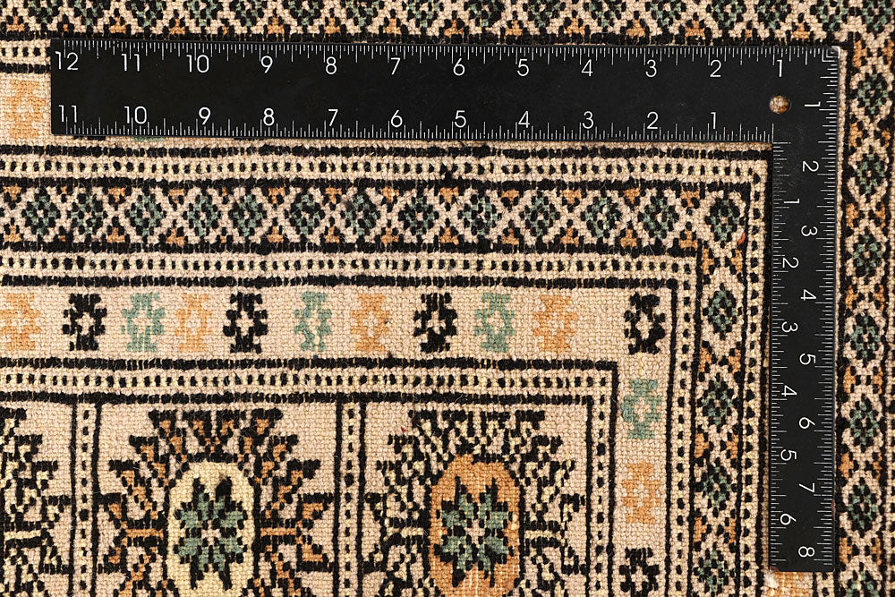 Blanched Almond Bokhara 9' x 12' 3 - No. 59856 - ALRUG Rug Store