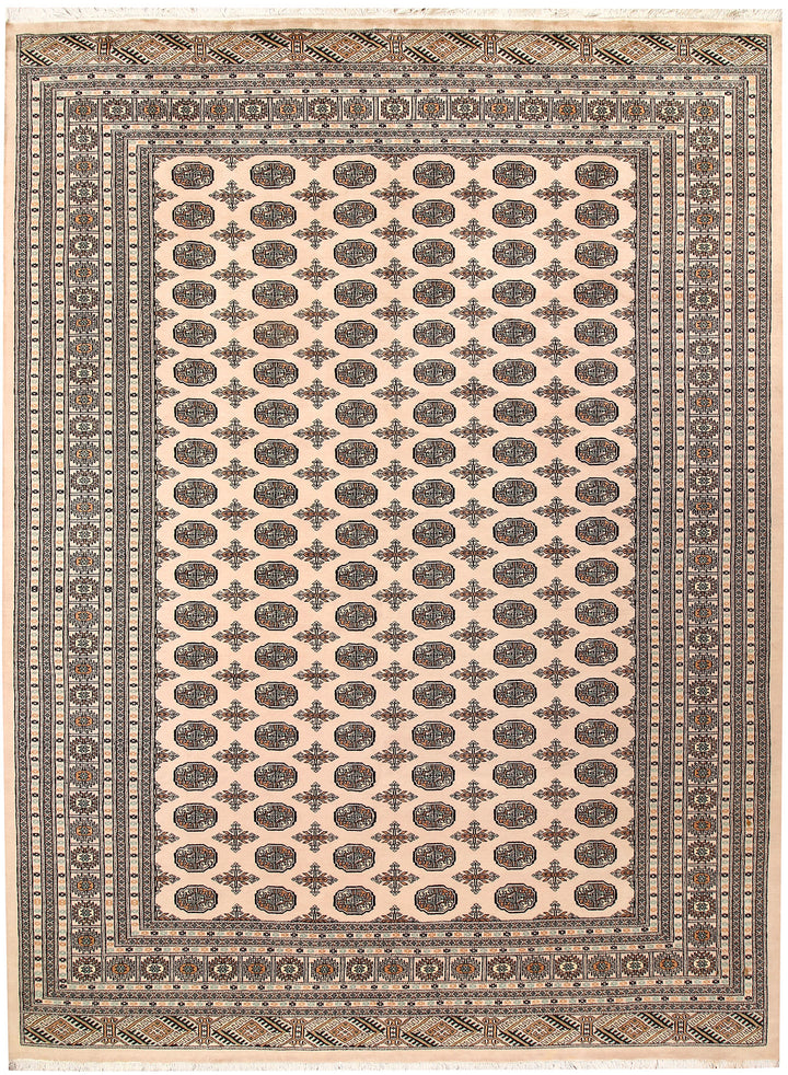Blanched Almond Bokhara 9' x 12' 3 - No. 59856 - ALRUG Rug Store