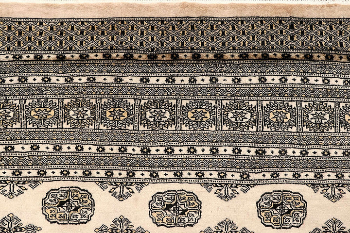 Blanched Almond Bokhara 9'  1" x 12'  7" - No. QA35873