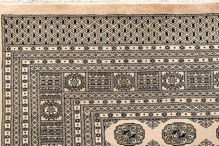 Bisque Bokhara 8' 11 x 12' 3 - No. 59858 - ALRUG Rug Store