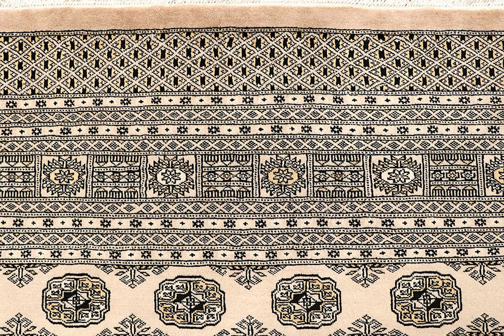 Bisque Bokhara 8' 11 x 12' 3 - No. 59858 - ALRUG Rug Store