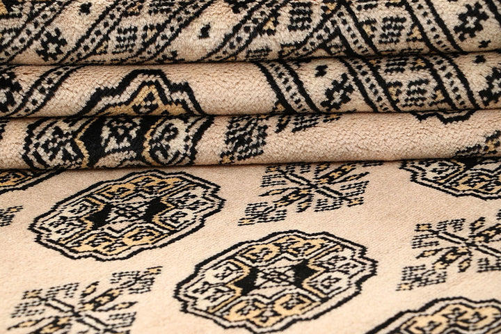 Bisque Bokhara 8' 11 x 12' 3 - No. 59858 - ALRUG Rug Store