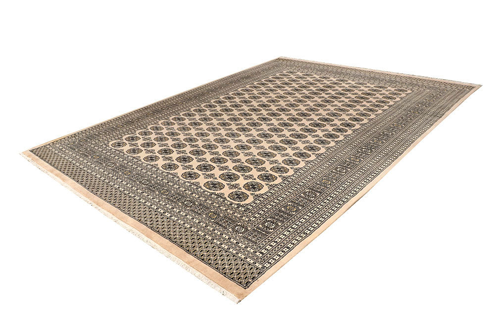 Bisque Bokhara 8' 11 x 12' 3 - No. 59858 - ALRUG Rug Store