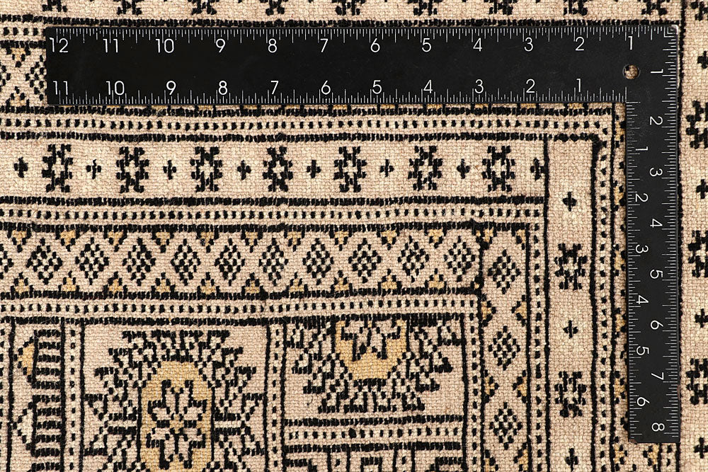 Bisque Bokhara 8' 11 x 12' 3 - No. 59858 - ALRUG Rug Store