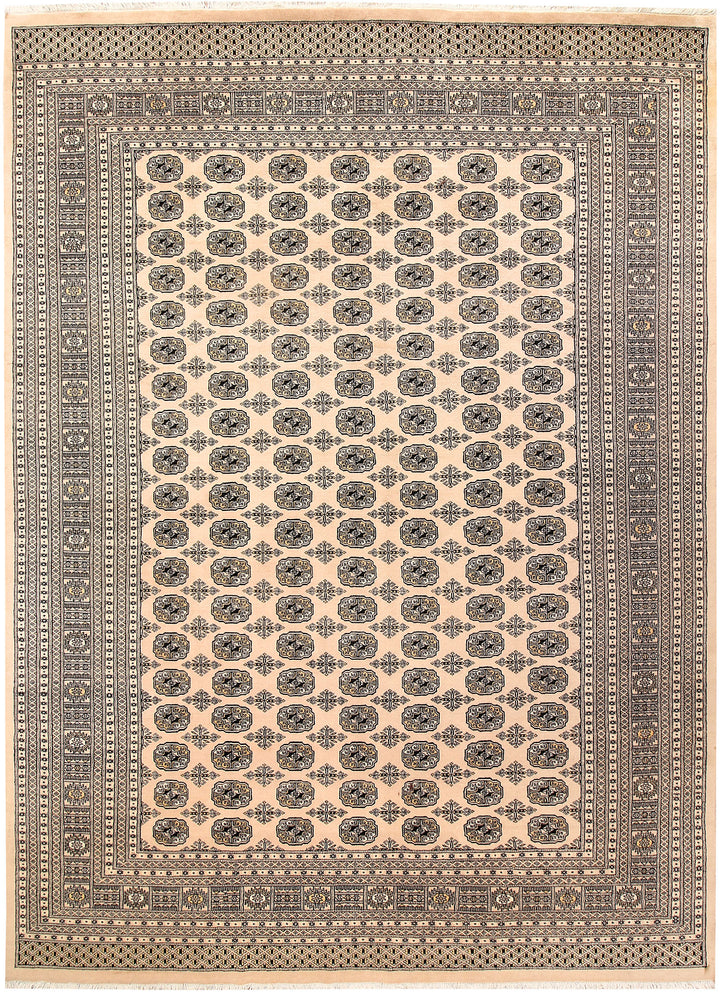 Bisque Bokhara 8' 11 x 12' 3 - No. 59858 - ALRUG Rug Store