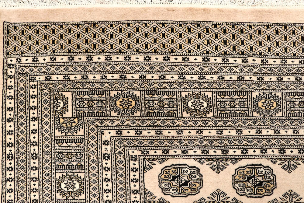Bisque Bokhara 9' 1 x 11' 11 - No. 59859 - ALRUG Rug Store