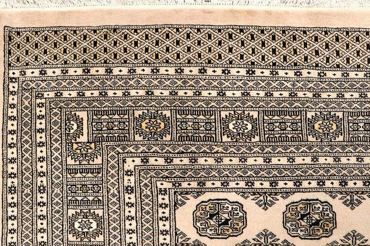 Bisque Bokhara 9' 1 x 11' 11 - No. 59859 - ALRUG Rug Store