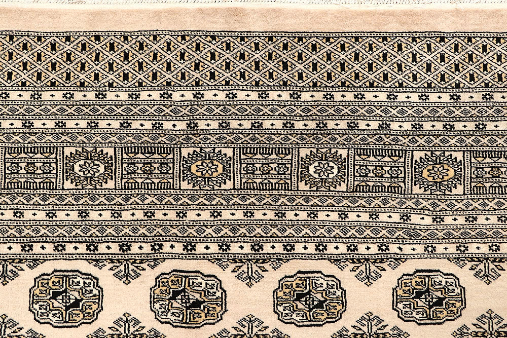 Bisque Bokhara 9' 1 x 11' 11 - No. 59859 - ALRUG Rug Store