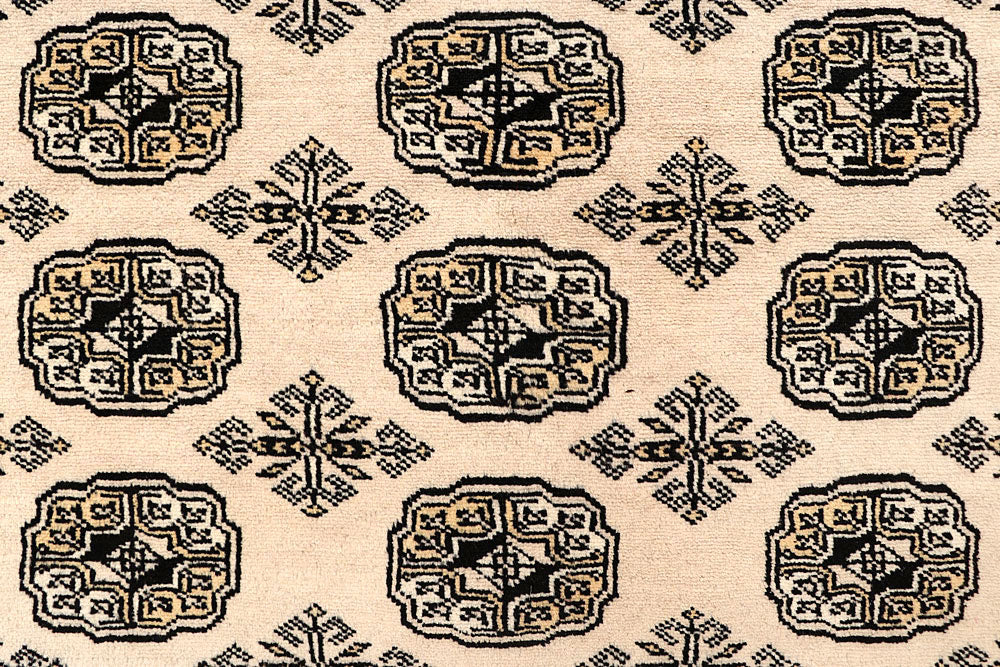 Bisque Bokhara 9' 1 x 11' 11 - No. 59859 - ALRUG Rug Store