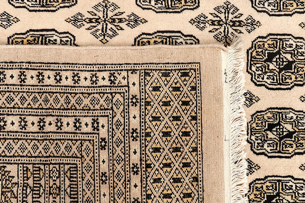 Bisque Bokhara 9' 1 x 11' 11 - No. 59859 - ALRUG Rug Store
