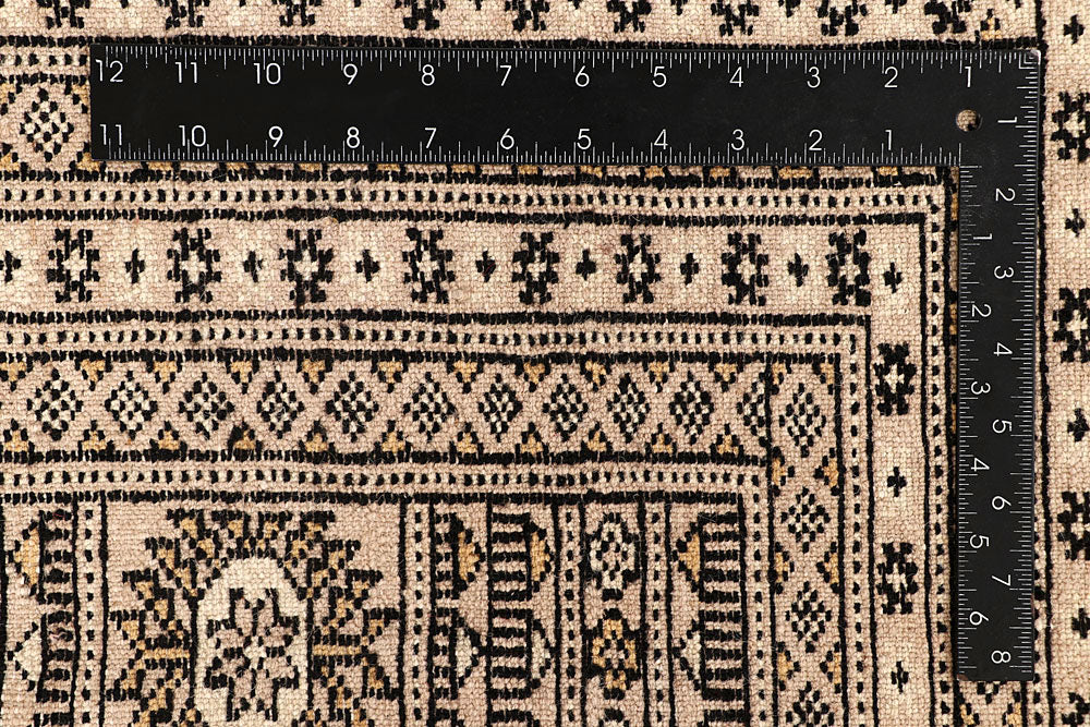 Bisque Bokhara 9' 1 x 11' 11 - No. 59859 - ALRUG Rug Store