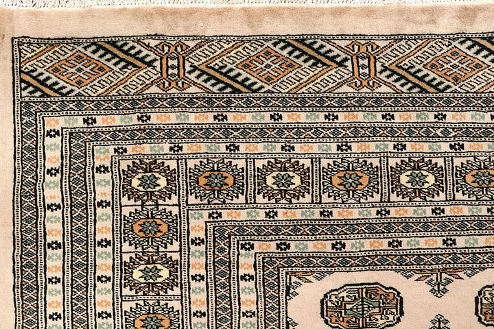 Bisque Bokhara 9' 1 x 11' 7 - No. 59860 - ALRUG Rug Store