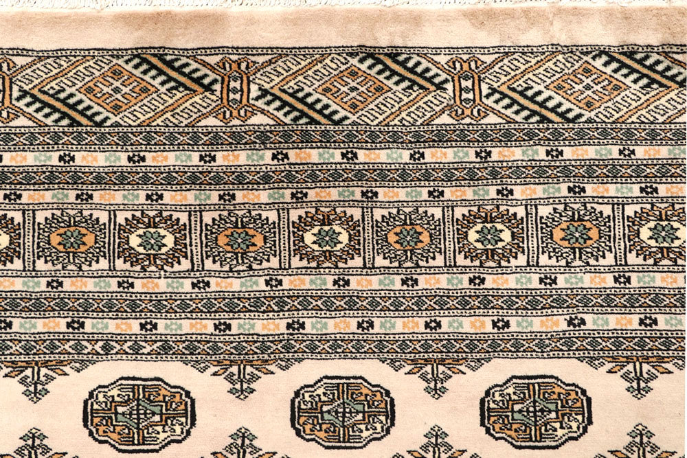 Bisque Bokhara 9' 1 x 11' 7 - No. 59860 - ALRUG Rug Store