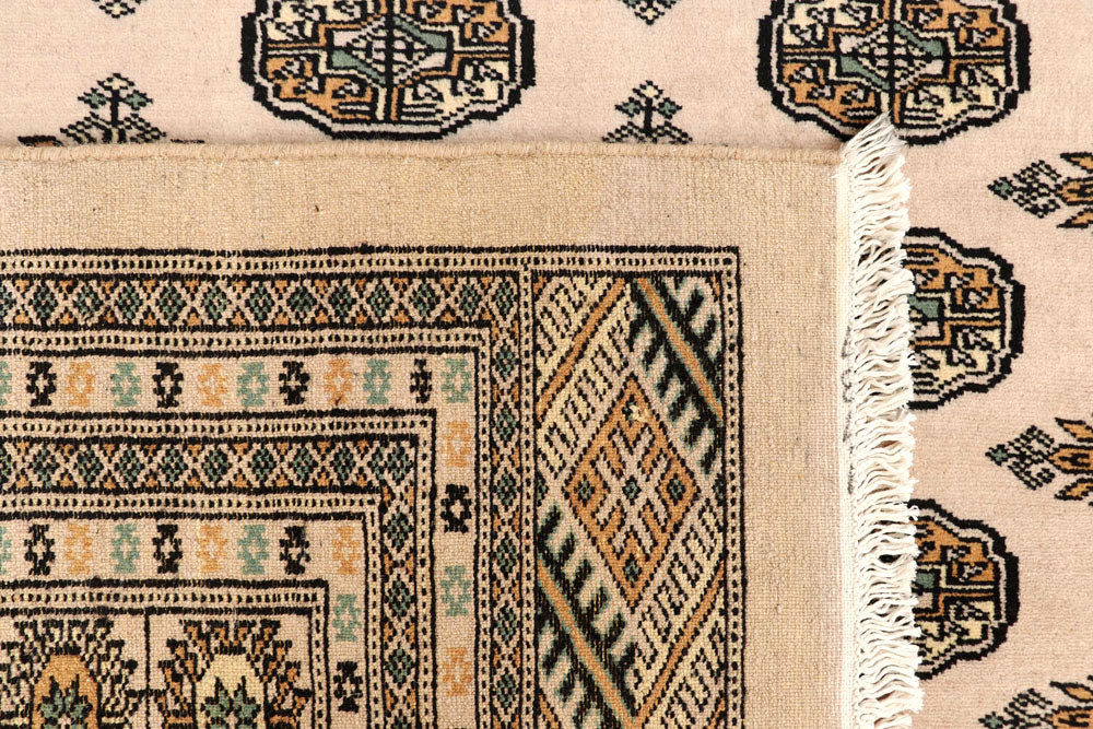 Bisque Bokhara 9' 1 x 11' 7 - No. 59860 - ALRUG Rug Store