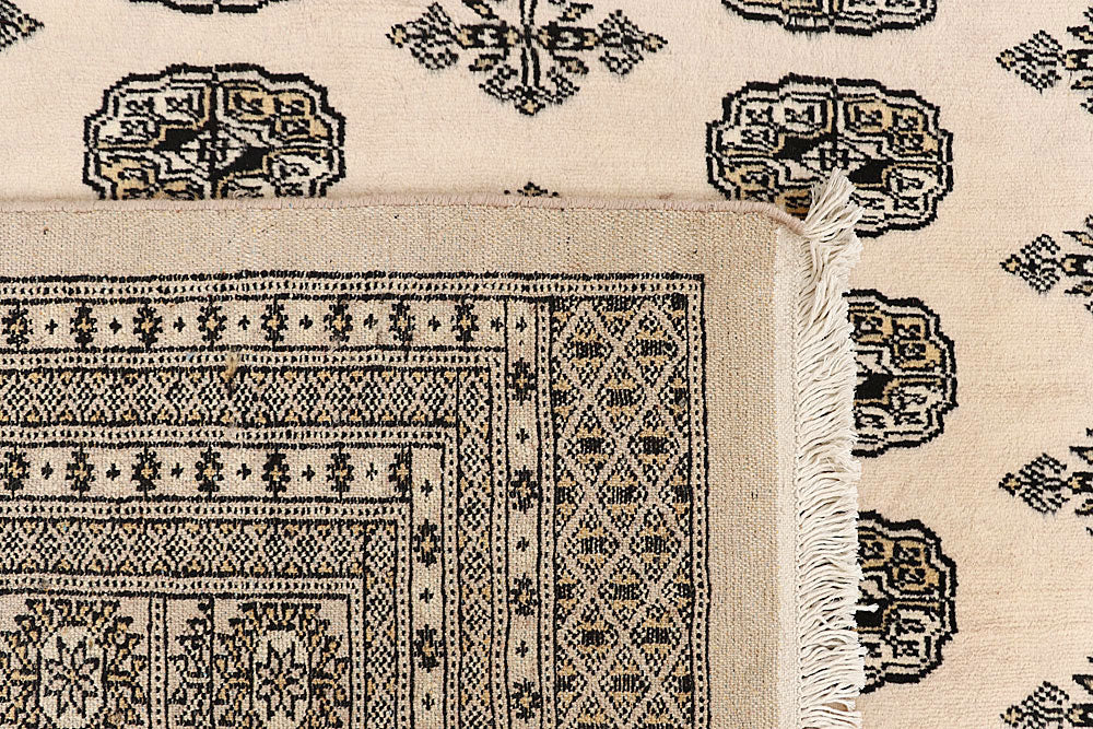 Bisque Bokhara 9' 3 x 12' - No. 59862 - ALRUG Rug Store