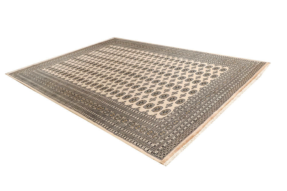 Bisque Bokhara 8' 10 x 12' 1 - No. 59863 - ALRUG Rug Store