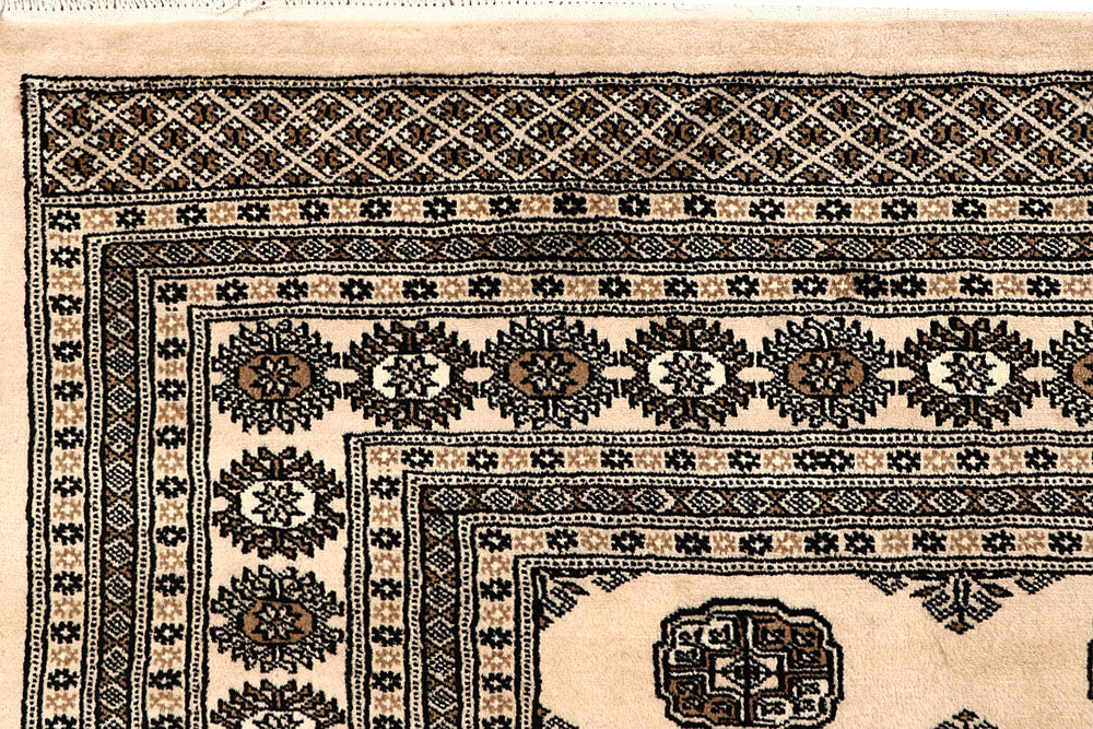 Bisque Bokhara 9' x 12' - No. 59864 - ALRUG Rug Store