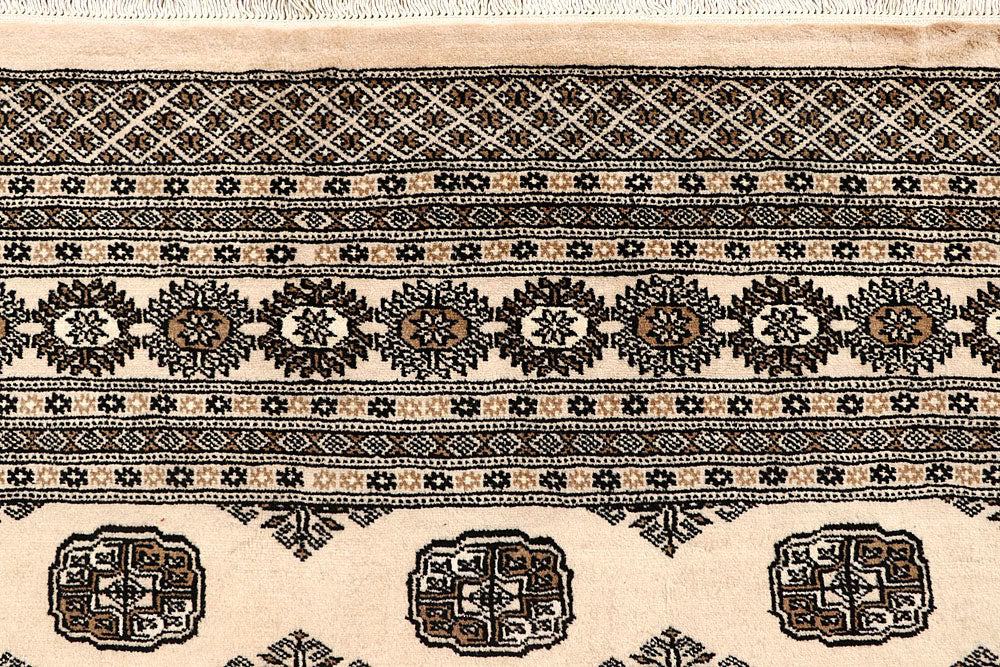Bisque Bokhara 9' x 12' - No. 59864 - ALRUG Rug Store