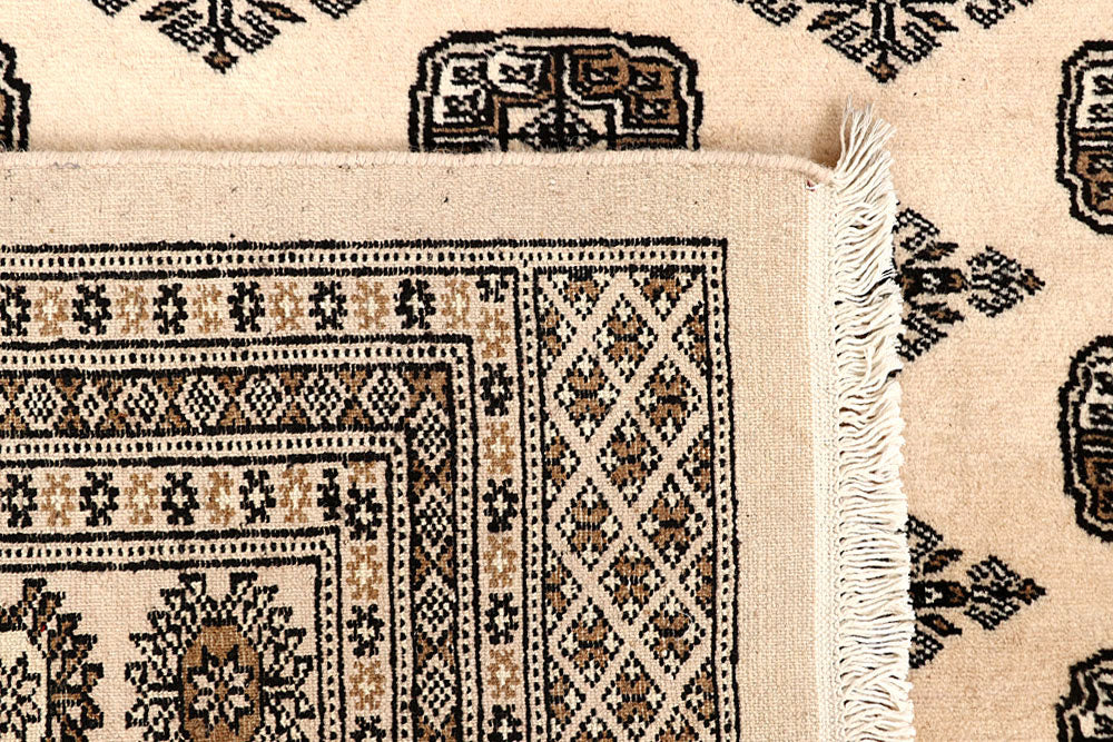 Bisque Bokhara 9' x 12' - No. 59864 - ALRUG Rug Store